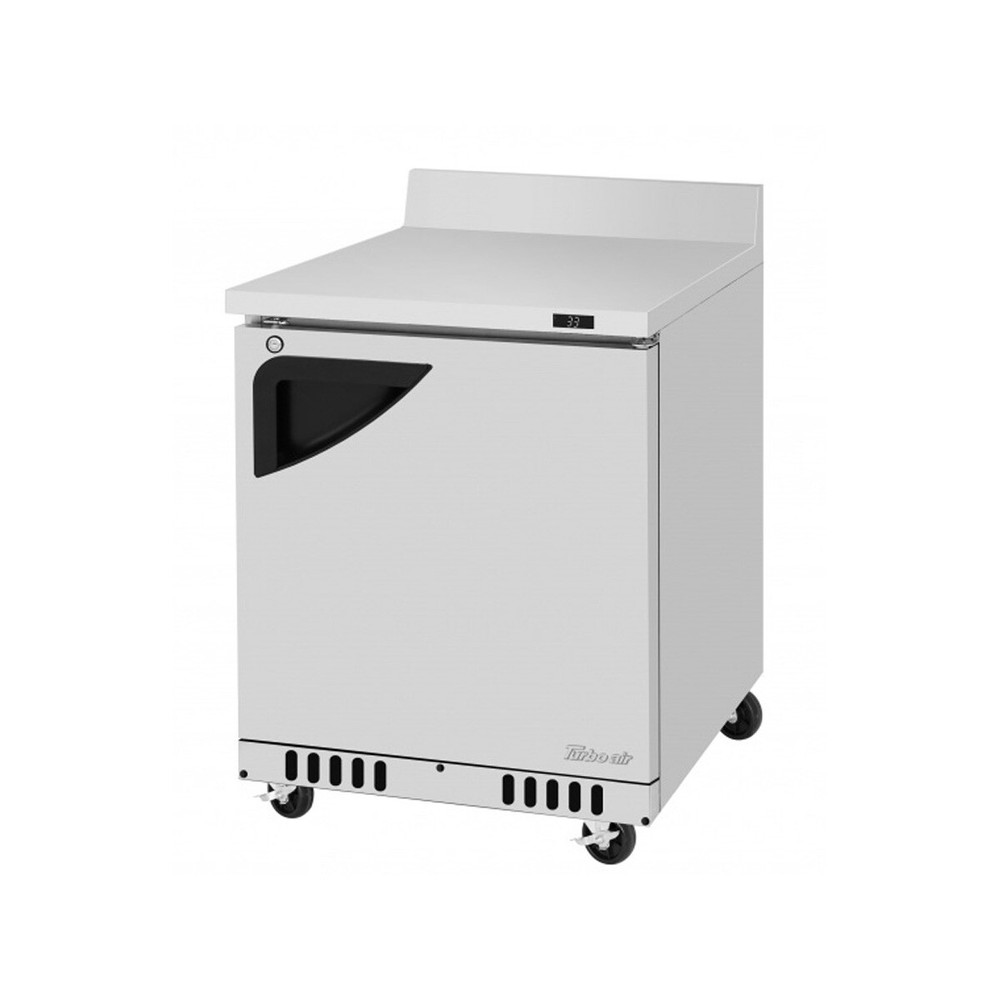 Turbo Air TWR-28SD-FB-N 27″ 1-Section Worktop Refrigerator w/ 1 Door, 6.5 cu….