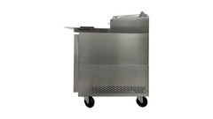 NSF 91″ Sandwich Prep Table 3 Door Pizza Cooler 12 Pan in Stainless Steel ETL