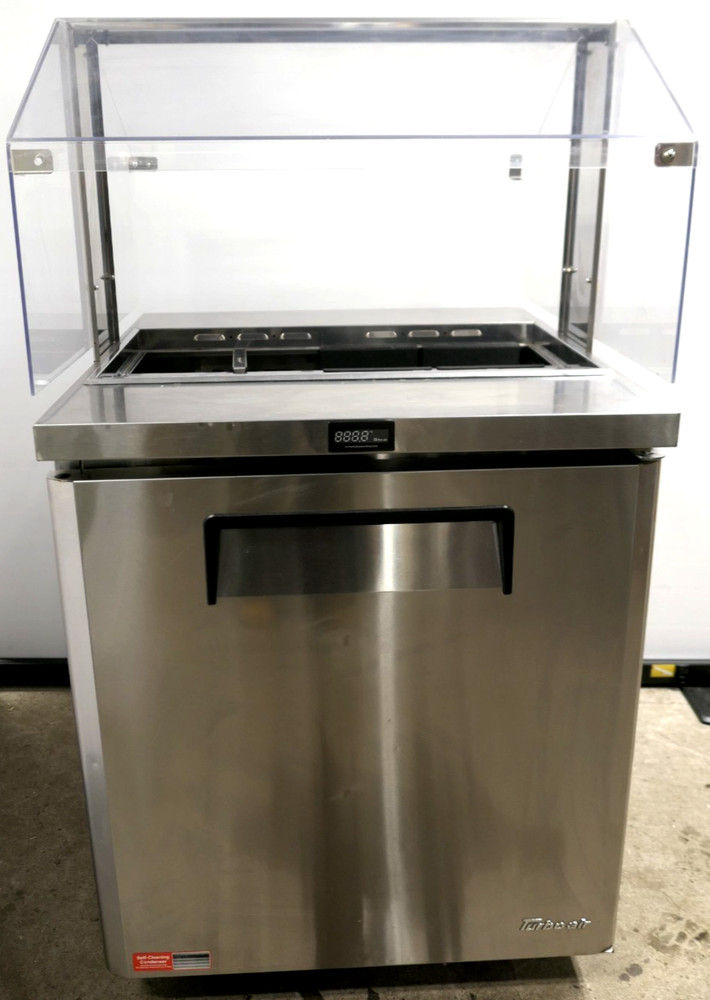 Turbo Air MST-28 M3 Series Sandwich/Salad Unit with Glass Display