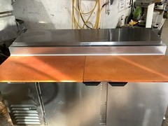 Sandwich Pizza Prep Table Beverage Air DP67HC 120V 1ph TESTED