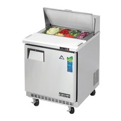 Everest EPBNR1 27″ One Section Sandwich Salad Prep Table, 8.0 cu. ft.
