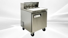 NEW 28″ Commercial Prep Table Sandwich Salad Deli Refrigerator NSF ETL 110V