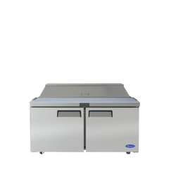 Atosa MSF8303GR Atosa Sandwich/Salad Top Refrigerator Two-section 60-1/5″W X 30″