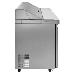 Kratos Commercial Refrigerator, 48″W Sandwich and Salad Prep Table with 2 Doors,