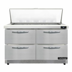 Continental Refrigerator D48N18M-FB-D 48″ Mighty Top Refrigerated Sandwich Pr…