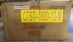 Turbo Air CTST-1800-13-N 70″ E-Line Countertop Salad Table, 8 Pan Capacity