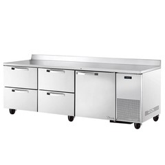 True TWT-93D-4-HC~SPEC3 93″ Solid Door & 4 Drawered Deep Worktop Refrigerator…