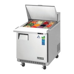 Everest EPBR1 27″ One Section Mega Top Sandwich Prep Table, 12 Pan