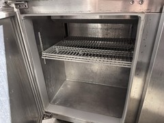 Continental SW72N18 72″ 18 Pan Sandwich / Salad Prep Station w/ 3 Door Refrig.