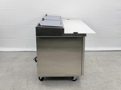 NEW 71″ Commercial Pizza Prep Table Refrigerator Cooler Depot Model PICL2 NSF