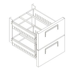 ATOSA MPF8204227010 – DRAWER KIET FOR PREP TABLE MPF8201GR- 44″ PIZZA PREP TABLE