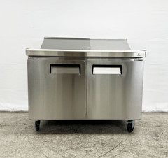 NEW 48″ Commercial Refrigerated Prep Table Sandwich Salad Pizza Cooler NSF ETL