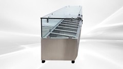 60″ Countertop Refrigerated Prep Cooler Table Stainless Steel Sandwich NSF