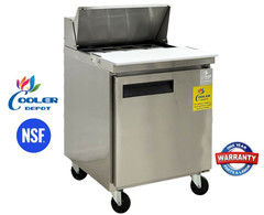 NEW 29″ Commercial Prep Table Sandwich Salad Deli Refrigerator NSF ETL 110V