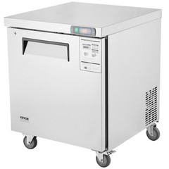 VEVOR 28″ Commercial Frozen Refrigerator Sandwich & Salad Prep Table 7.4 Cu. Ft