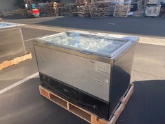 NEW 48″ Cold Table Poke Sandwich Salad Fruit Prep Station Bin Refrigerator NSF
