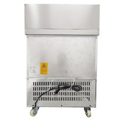 110V 163L Commercial Salad Refrigerator 2-8℃ Sandwich Salad Prep Table w/ 6 Pans