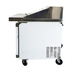 NSF 28″ W Single Door Mega Top Sandwich/Salad Prep Table Cooler 12 Pan