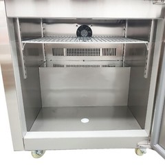 Commercial Sandwich Salad Prep Table Refrigerator 163L 110V Food Cooler Single D