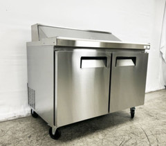 NEW 48″ Commercial Refrigerated Prep Table Sandwich Salad Pizza Cooler NSF ETL
