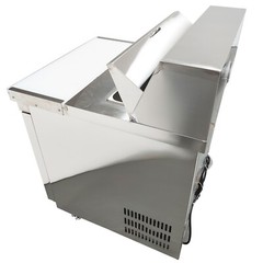 Commercial Sandwich Salad Prep Table Refrigerator 163L 110V Food Cooler Single D