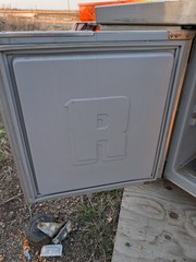Randell Commercial Stainless Steel Refrigerated Prep Table 2 Doors Food Pans