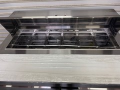 NEW 48″ Refrigerated Sandwich Food Prep Table GenKraft GTSSP48 NSF Cooler #3705