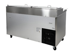 71″ Refrigerated Pizza Sandwich Salad Food Prep Table 8 Pan Work Cooler NSF CSA