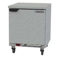 Beverage Air WTR27AHC-FLT 27″ 1-Section Worktop Refrigerator w/ 1 Door, 6.13 …