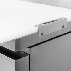 67″ Commercial Pizza-Sandwich Prep Table Refrigerator 2 Door,20.3Cuft Stainless