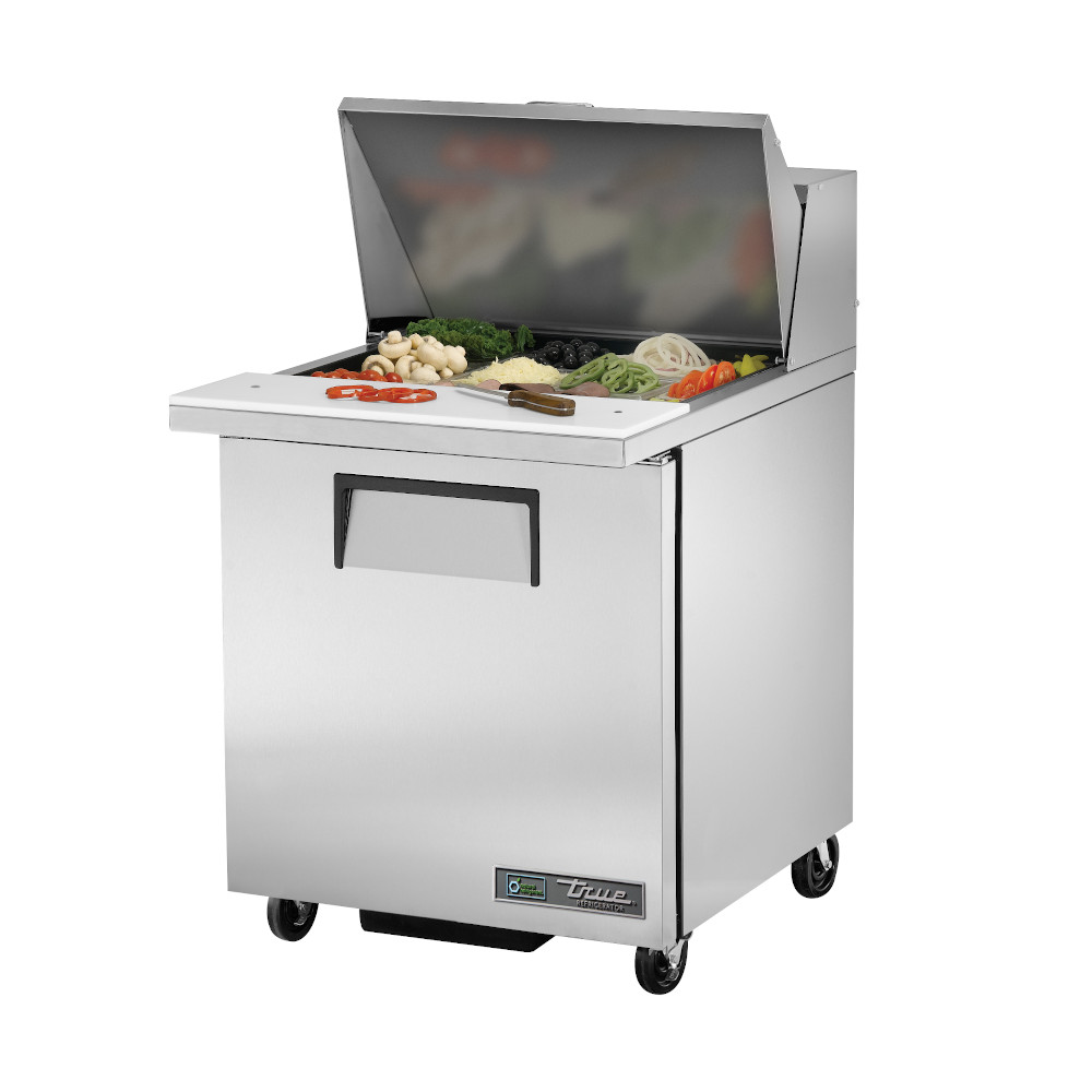 True TSSU-27-12M-B-HC 27″ Sandwich/Salad Prep Table w/ Refrigerated Base, 115v