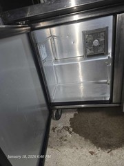 True 72″ commercial prep cooler