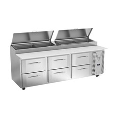 Victory VPPD93HC-6 93″ Refrigerated Pizza Prep Table