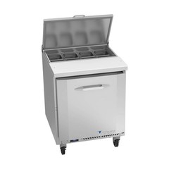 Victory VSP27HC-08 27″ 1 Door Refrigerated Sandwich / Salad Prep Table
