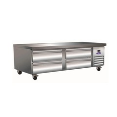 Valpro 74″ Chef Base w/ (4) Drawers – 115v (VPCB-50C)