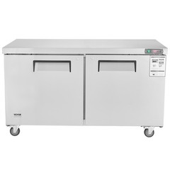 VEVOR 60″ Commercial Refrigerator Sandwich & Salad Prep Table 16.4 Cu. Ft Fridge