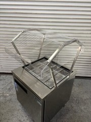 NEW 29″ Salsa Bar Mega Top Refrigerated Topping Station NSF Cooler Dukers 12 pan