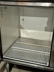 TRUE PIZZA PREP TABLE WITH 2 DOOR COOLER MODEL: TPP-67