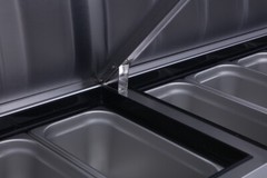 NEW 1 Door 44″ Refrigerated Pizza Prep Table Cooler NSF Atosa MPF8201GR #2228
