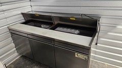 Avantco A Plus APST-72 72″ 3 Door Stainless Steel Refrigerated Sandwich / Salad