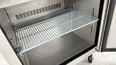 29″ Single Door Refrigerated Food Prep Table 12 Pan Cooler Work Table