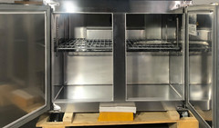 NSF 36″ Two Door Undercounter Refrigerator Worktable Food Prep Cooler Counter