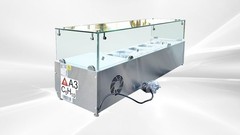 NEW 5 Pan Commercial Refrigerated Prep Table Countertop Salad Fruit Sauce NSF