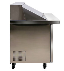 NEW 27″ Commercial Mega Prep Table Sandwich Salad Deli Refrigerator NSF ETL 110V