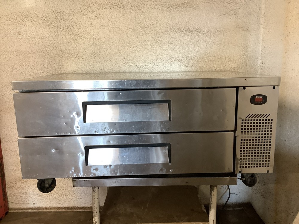 Chef Base Turbo Air TCBE-52SDR Refrigerator 2 Drawers 115V 1ph TESTED