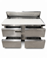 Continental Refrigerator SW60-N-16C-D 60 4 Drawer Sandwich Prep Table (Used)