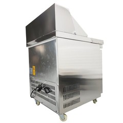 Commercial Sandwich Salad Prep Table Refrigerator 163L 110V Food Cooler Single D