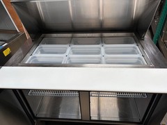 48″ Mega Top Refrigerated Sandwich Prep Table Atosa NSF Topping Cooler #5152