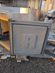 Randell Commercial Stainless Steel Refrigerated Prep Table 2 Doors Food Pans