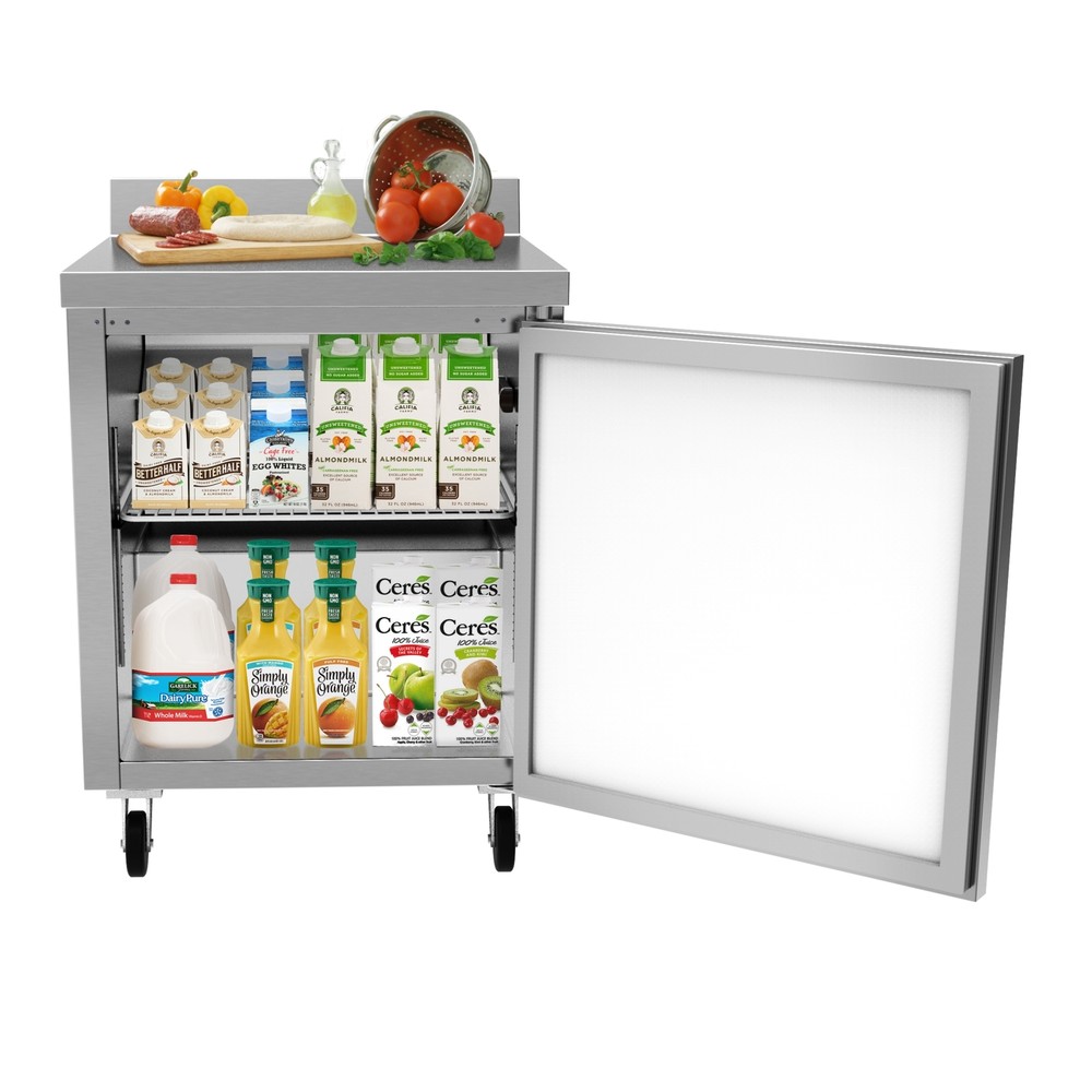 Koolmore RWT-1D-6C Work Top Refrigerated Counter